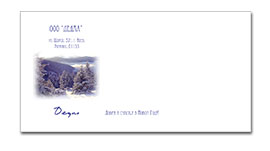 Приклад друку логотипу на конверти